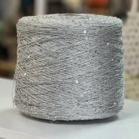 Пряжа пайетки с бисером (R01-21-H8511); 20% Вискоза; 80% Полиэстер; 50г/175м 